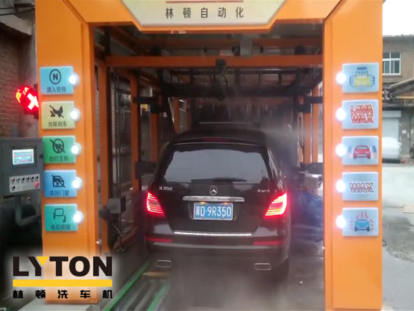 河北邯鄲加油站FX-80連續式電腦洗車機