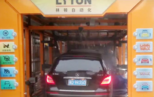 河北邯鄲加油站FX-80A系列隧道連續式電腦洗車機