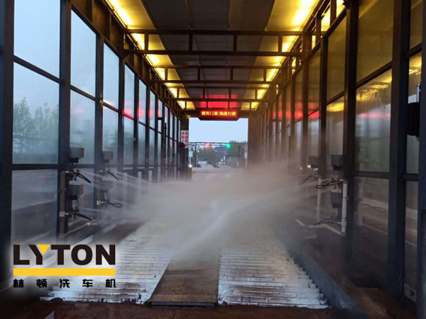 節能降耗、降本增效!定制款林頓工程類洗車機!鋼鐵廠、碼頭、工地專用!