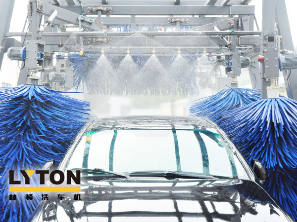 洗車還得“高科技”,林頓全自動洗車機專注洗車,5分鐘讓您的愛車煥亮一新