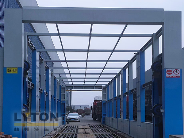 林頓工程定制款洗車(chē)機(jī) 專為清洗工程運(yùn)輸車(chē)輛打造 防銹處理 持久耐用 循環(huán)用水